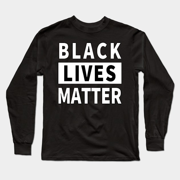 Black Lives Matter Long Sleeve T-Shirt by Scar